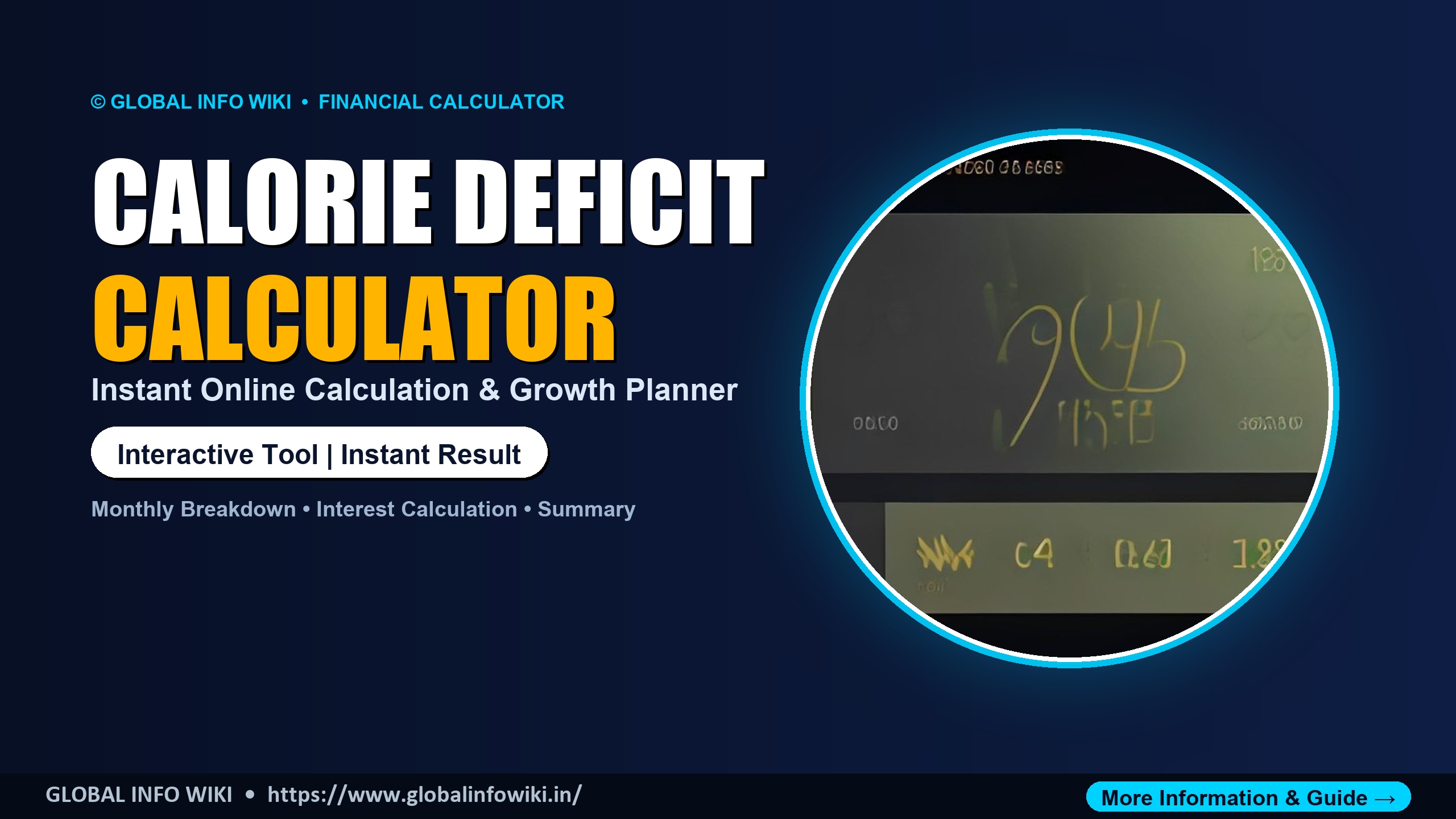 Calorie Deficit Calculator India — Calculate Daily Weight Loss Calories Calorie Deficit Calculator India — Calculate Daily Weight Loss Calories