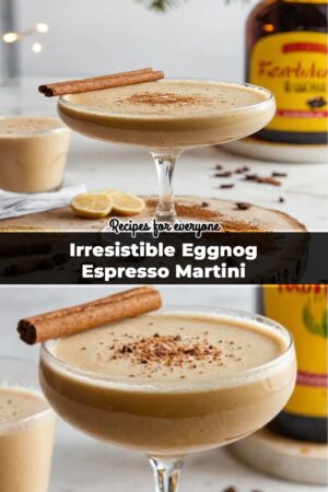 Irresistible Eggnog Espresso Martini Recipe