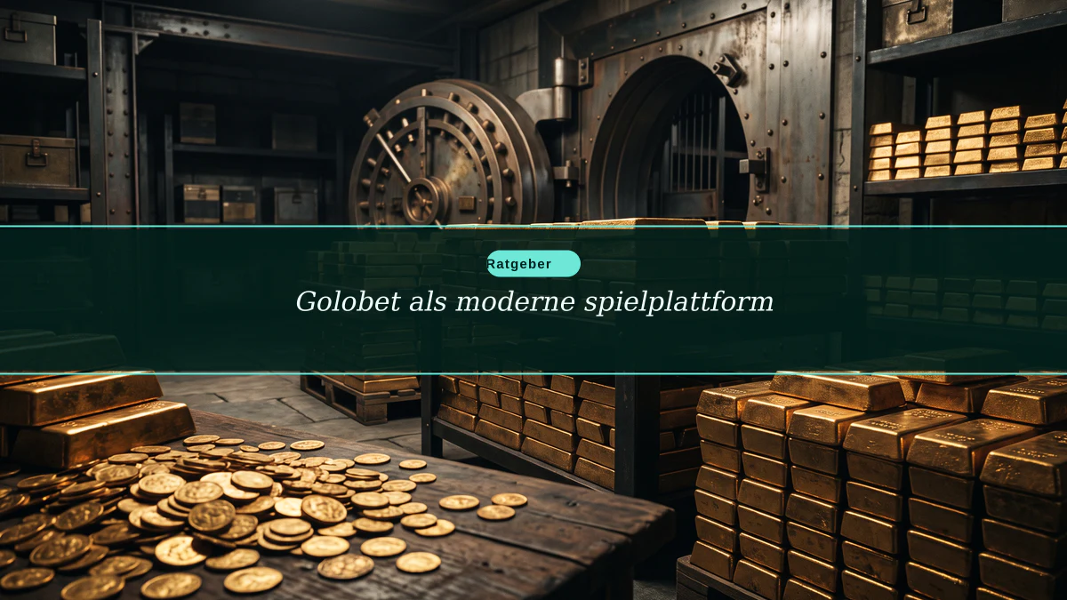 Golobet als moderne spielplattform