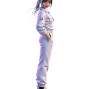 小猪女侠扭头