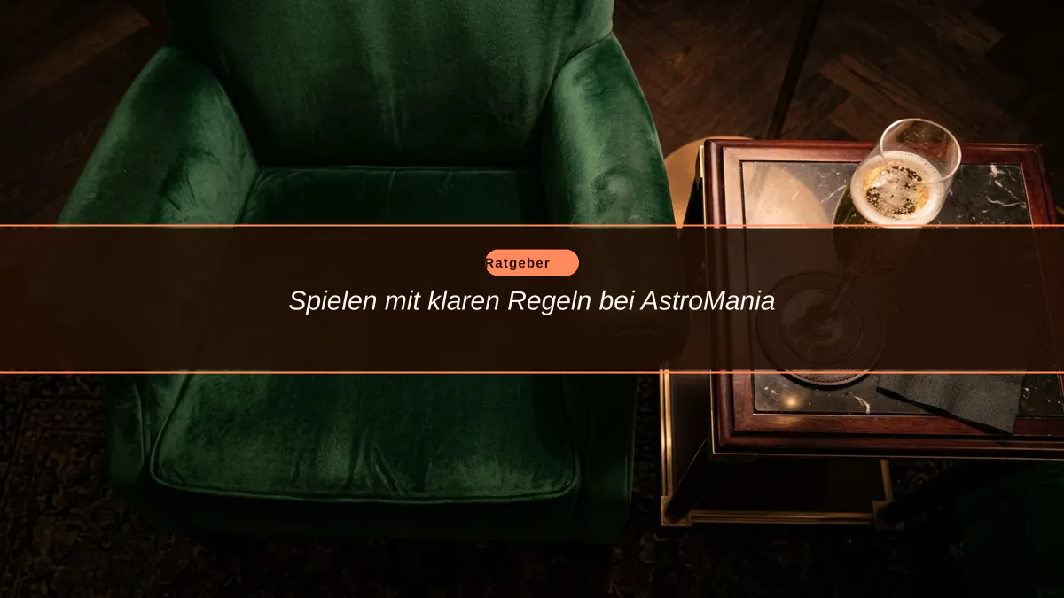 Spielen mit klaren Regeln bei AstroMania