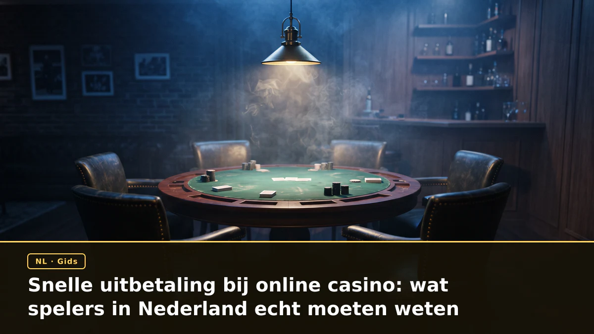 Snelle uitbetaling bij online casino: wat spelers in Nederland echt moeten weten