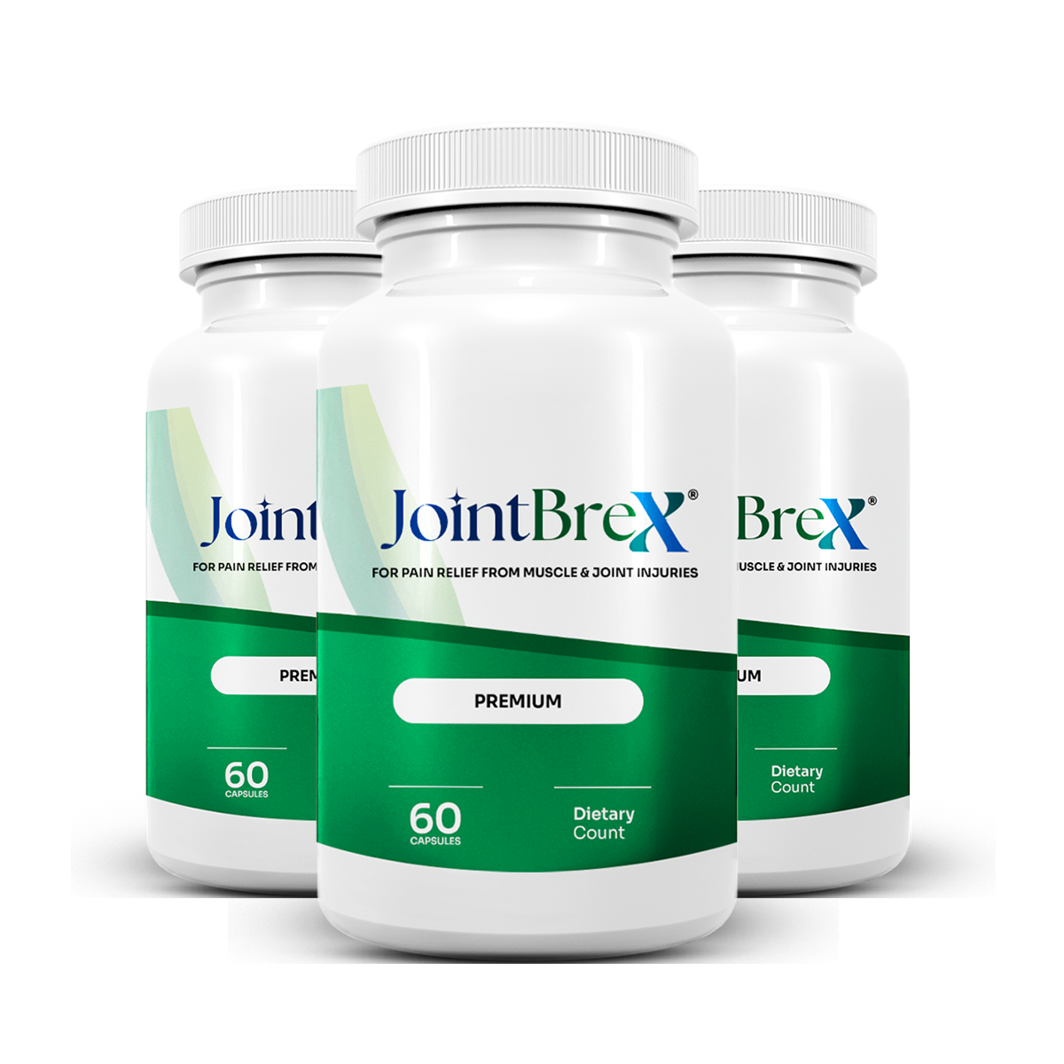 JointBrex joint comfort support supplement bottles