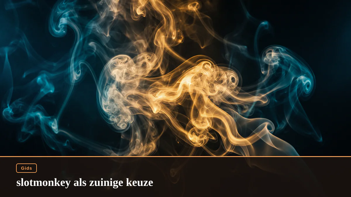 slotmonkey als zuinige keuze