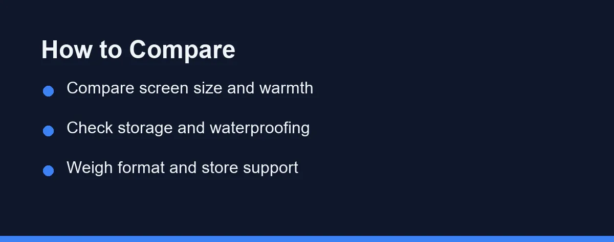 How to Compare