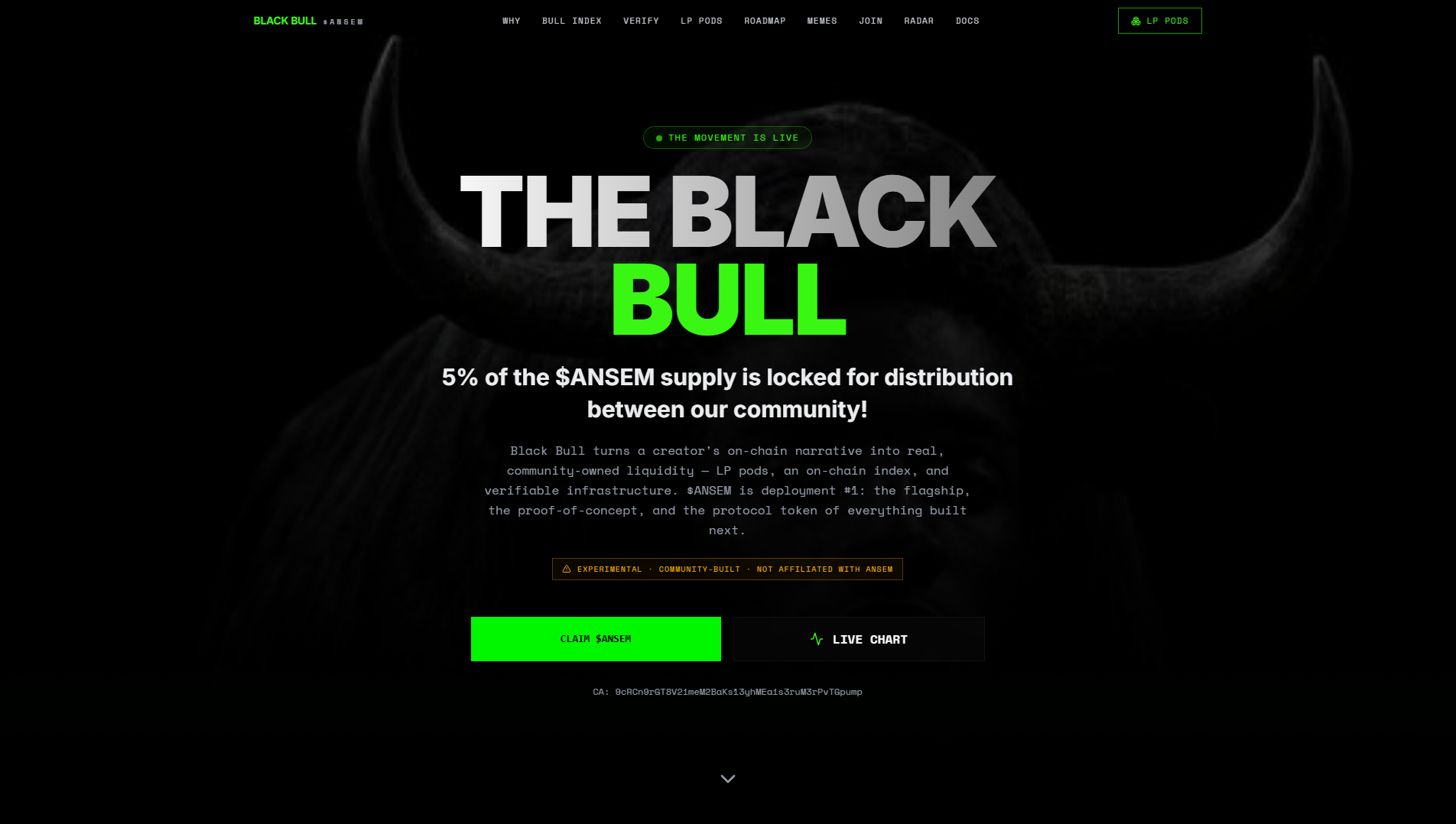 Stored capture of claims-blackbullsol.com