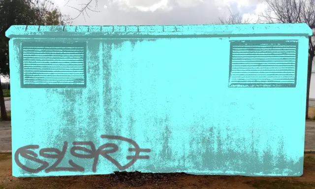 Graffiti artwork by SOLAR
