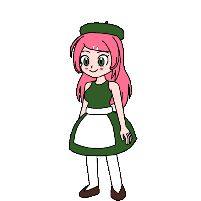 Momone Momo SMB dancing.gif