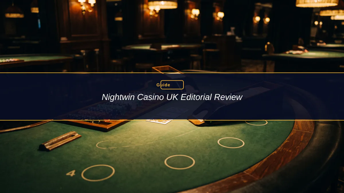 Nightwin Casino UK Editorial Review