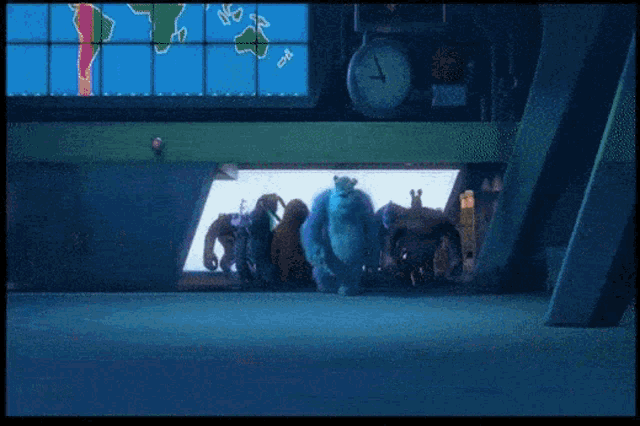 monsters inc walk