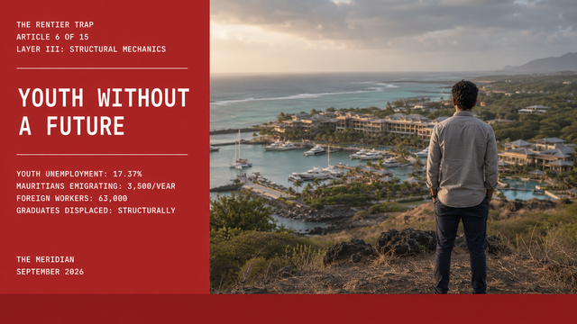 Youth Without a Future Mauritius Youth Unemployment The Meridian September 2026