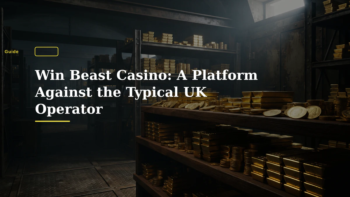 Win Beast Casino: A Platform Against the Typical UK Operator