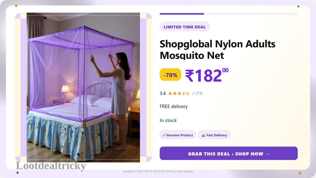   shopglobal Nylon Adults – Just ₹182 | Best Deal