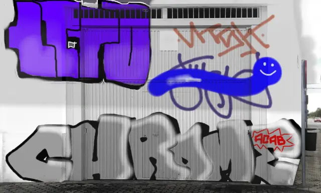 Graffiti artwork by JJ06