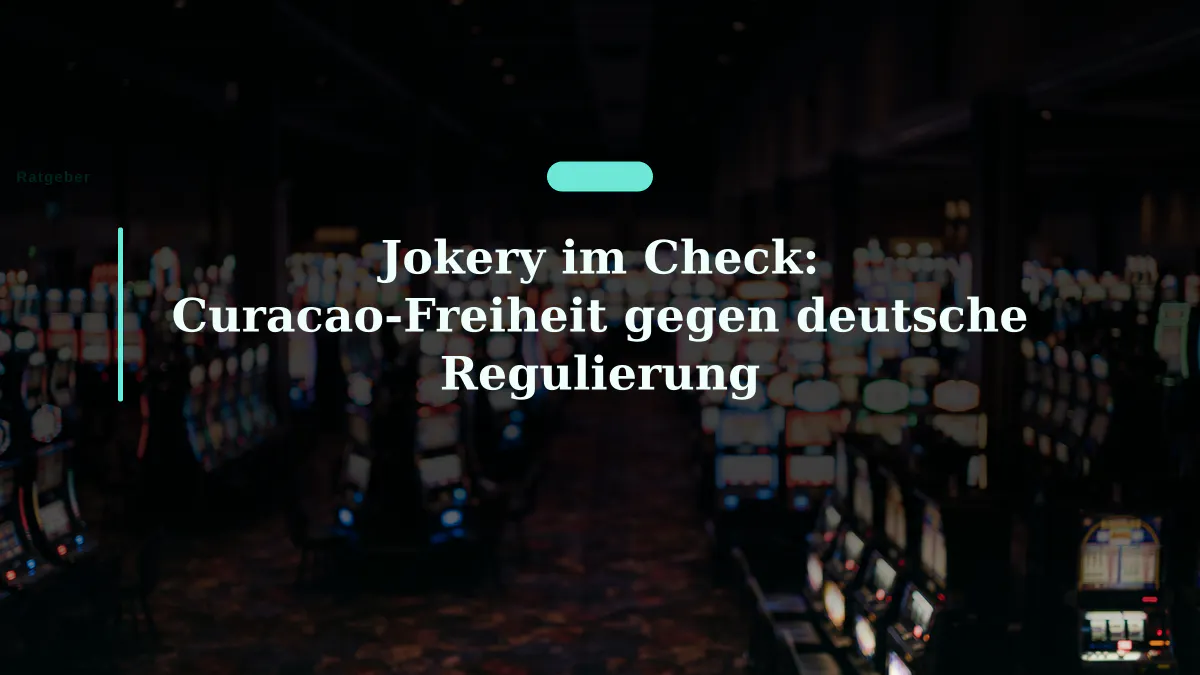 Jokery im Check: Curacao-Freiheit gegen deutsche Regulierung