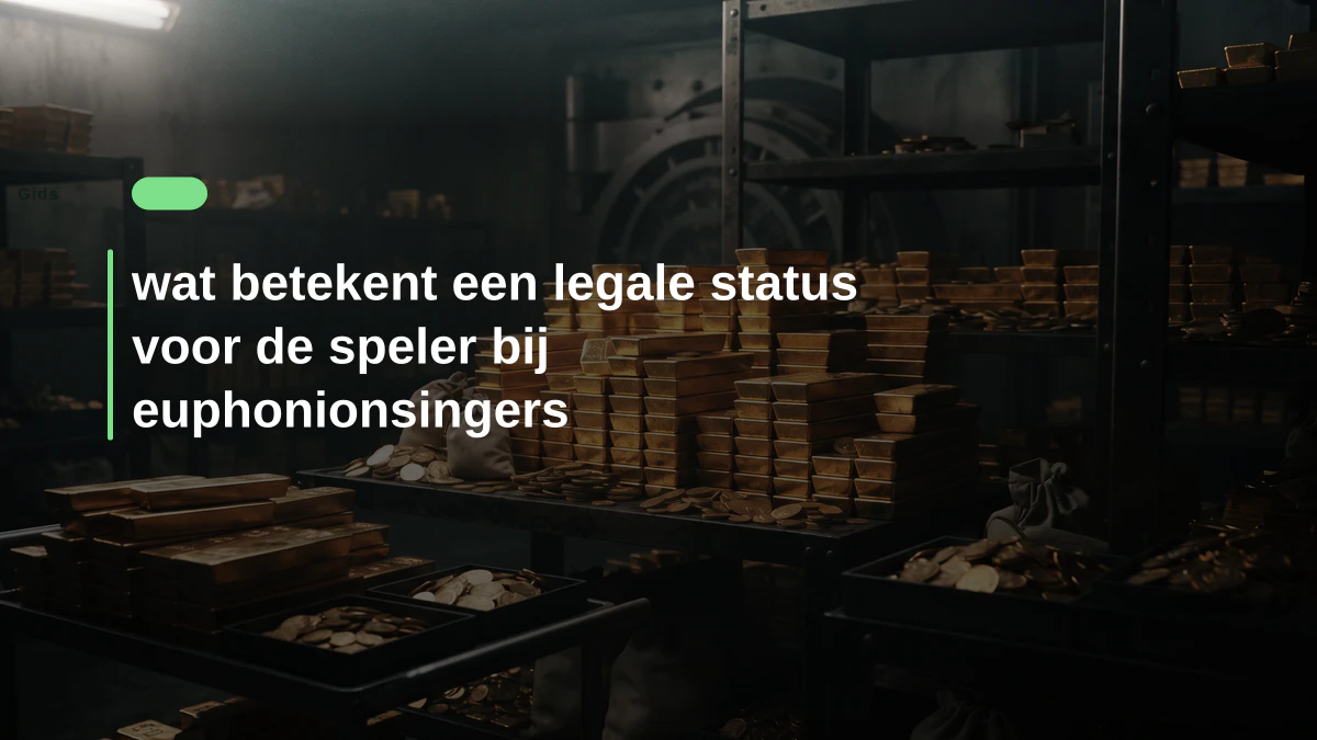 wat betekent een legale status voor de speler bij euphonionsingers