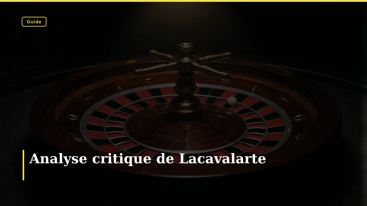 Analyse critique de Lacavalarte
