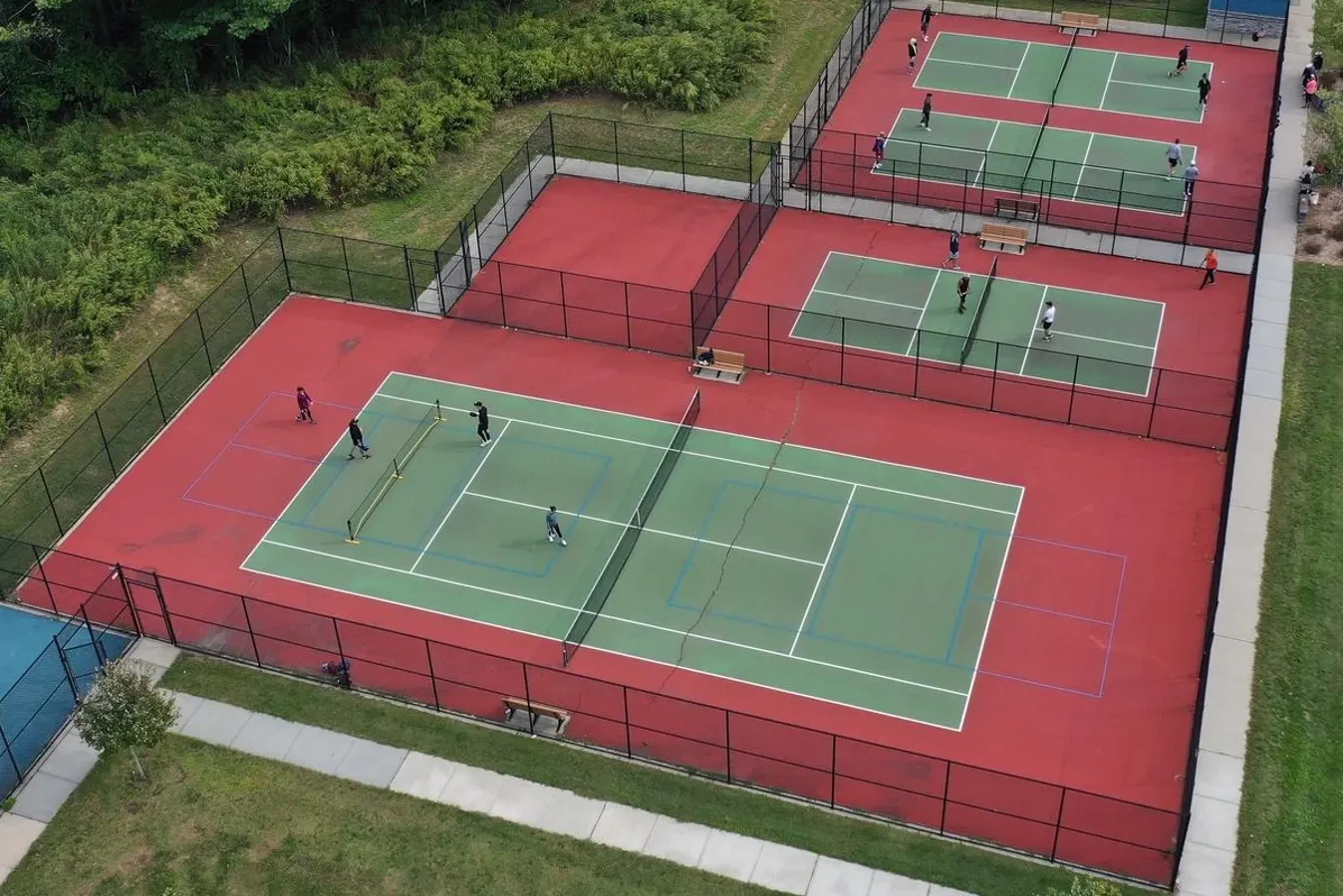 Tennis Court vs Pickleball Court Lines