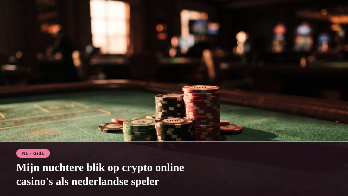 Mijn nuchtere blik op crypto online casino's als nederlandse speler