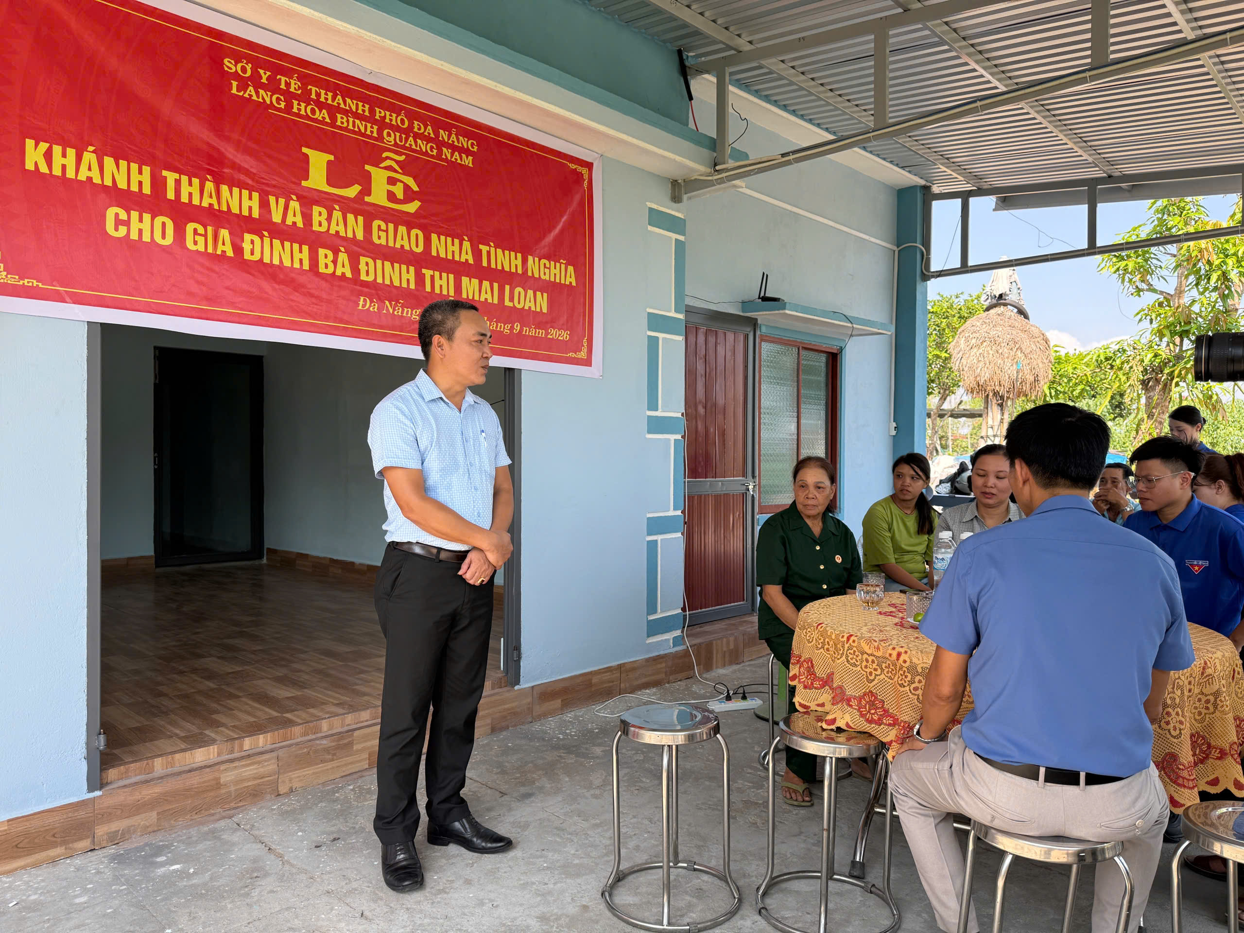 Ông Nguyễn Thành Trung phát biểu