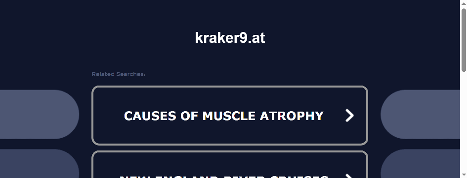 Forensic screenshot of kraker9.at showing the phishing page layout