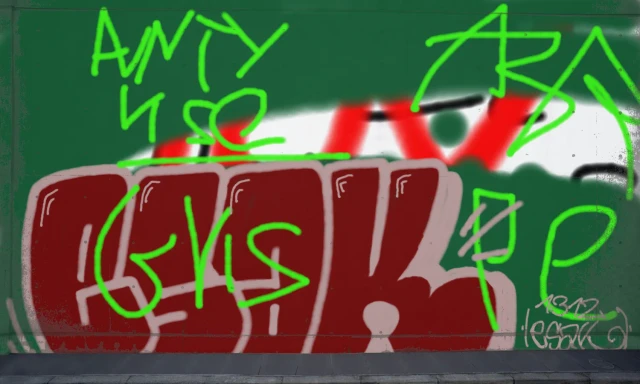 Graffiti artwork by amaz