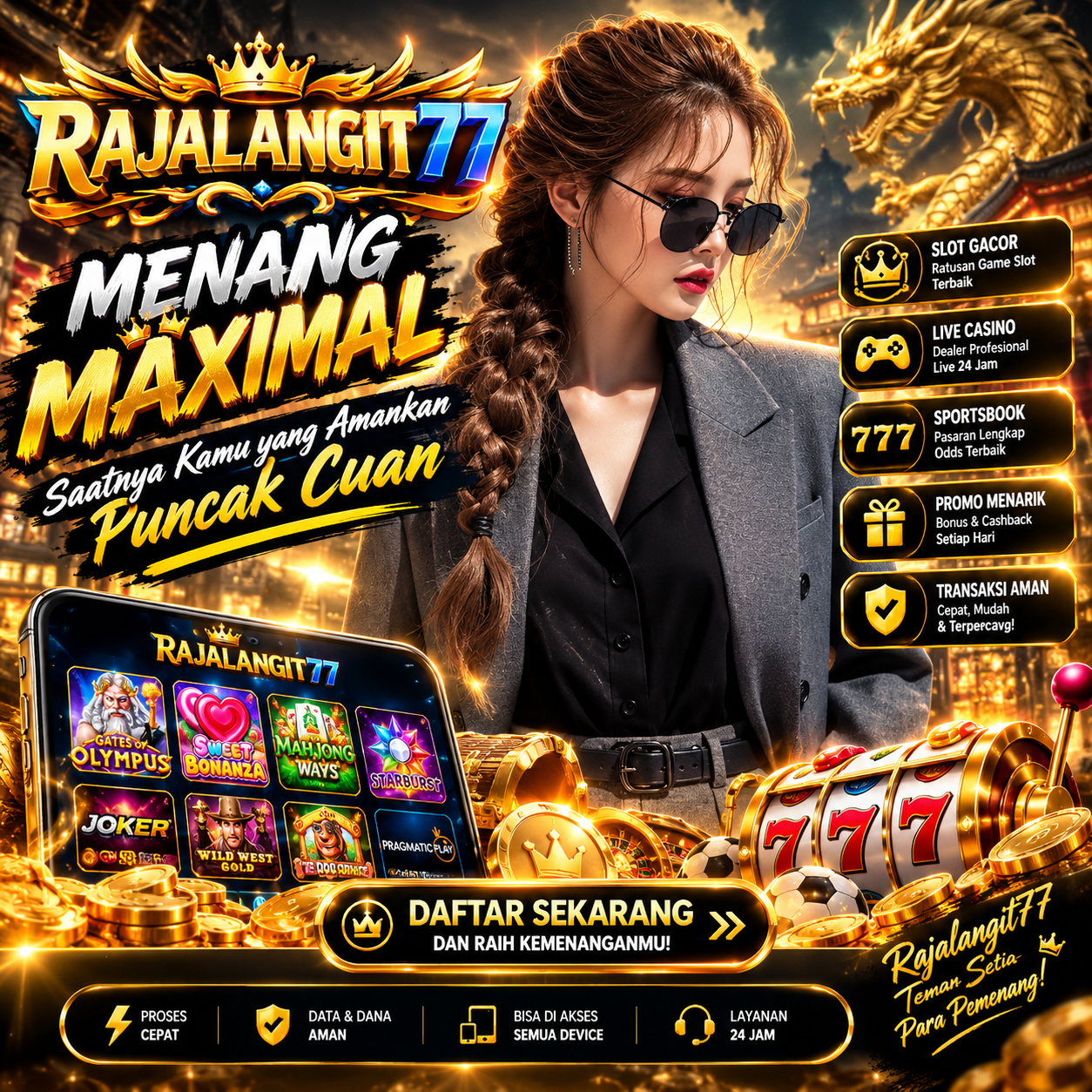 Rajalangit77 portal bisnis online tersertifikasi
