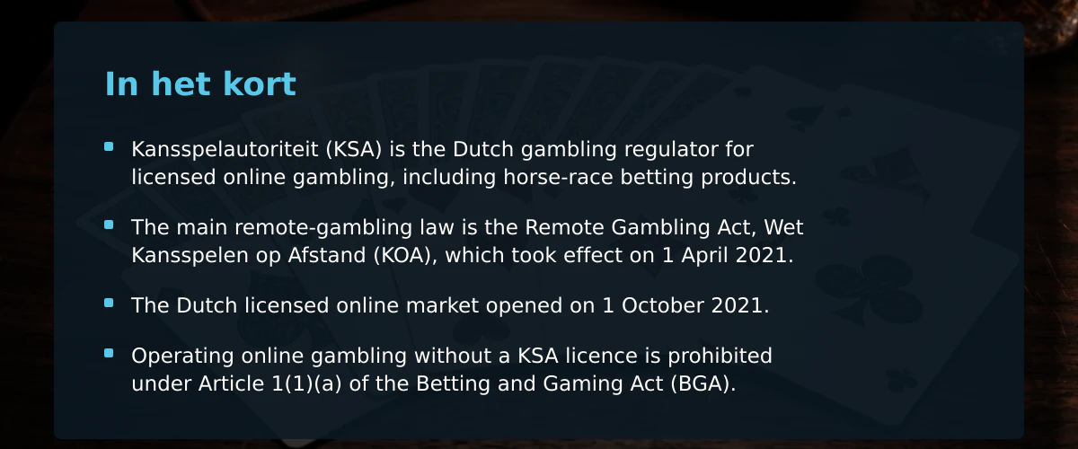 Paardenrace casino op mobiel — In het kort