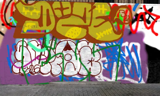 Graffiti artwork by Doze34