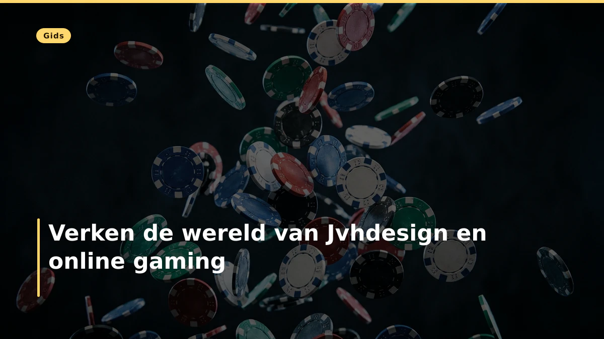 Verken de wereld van Jvhdesign en online gaming