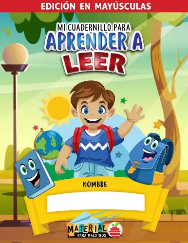 Mi cuadernillo para aprender a leer (Edición en mayúsculas)