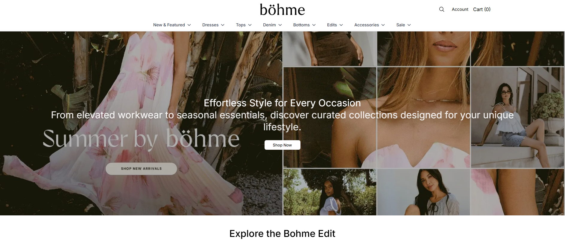 Stored capture of bhmluxe.shop