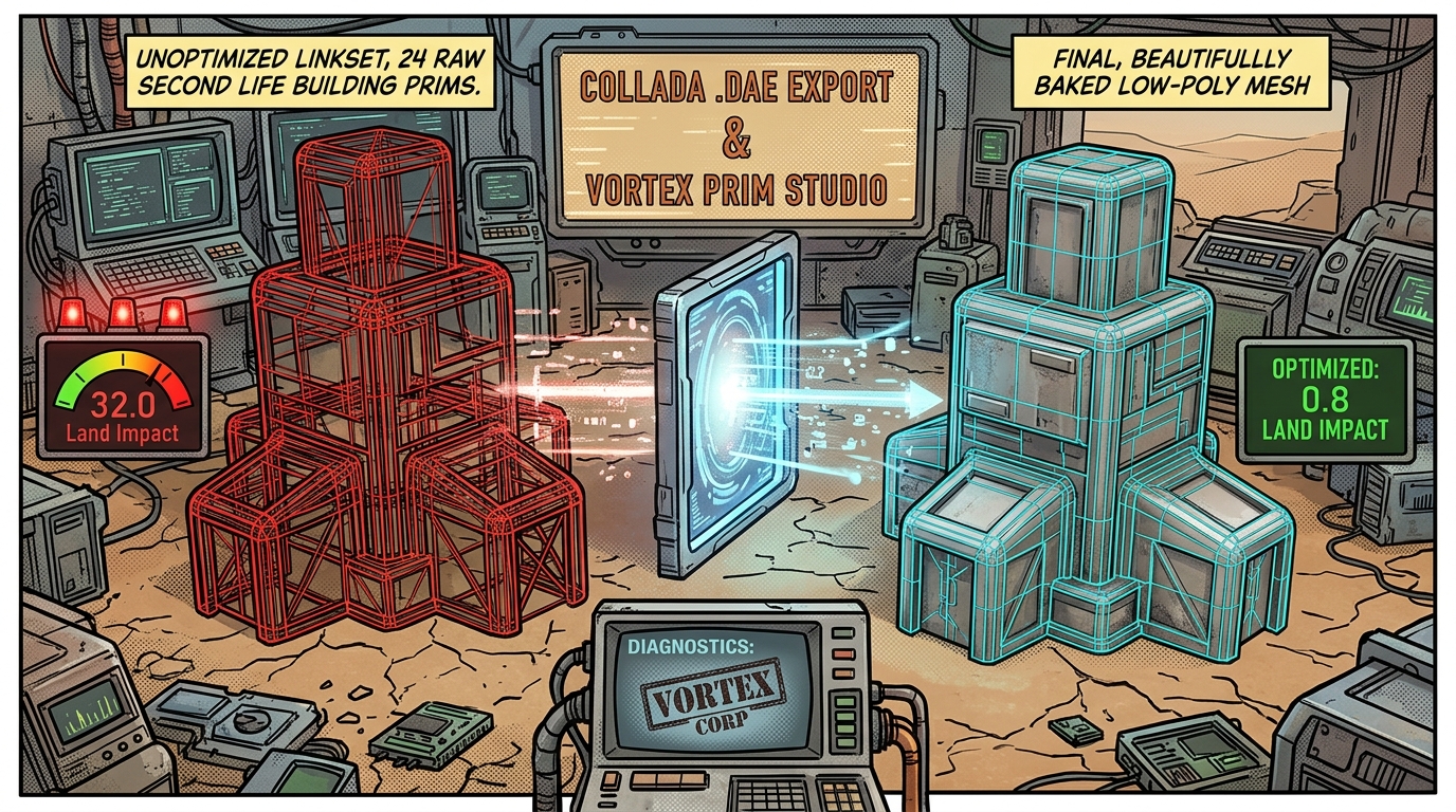 Vortex Prim Studio Industrial Ingestion Pipeline