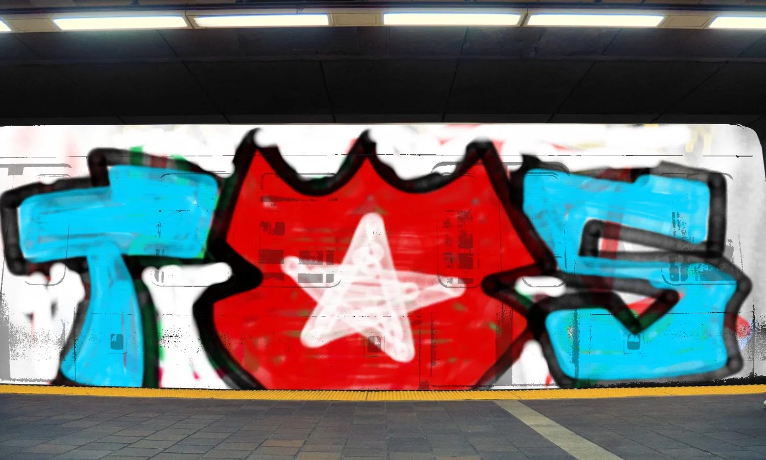 Graffiti artwork by sigmakapusta