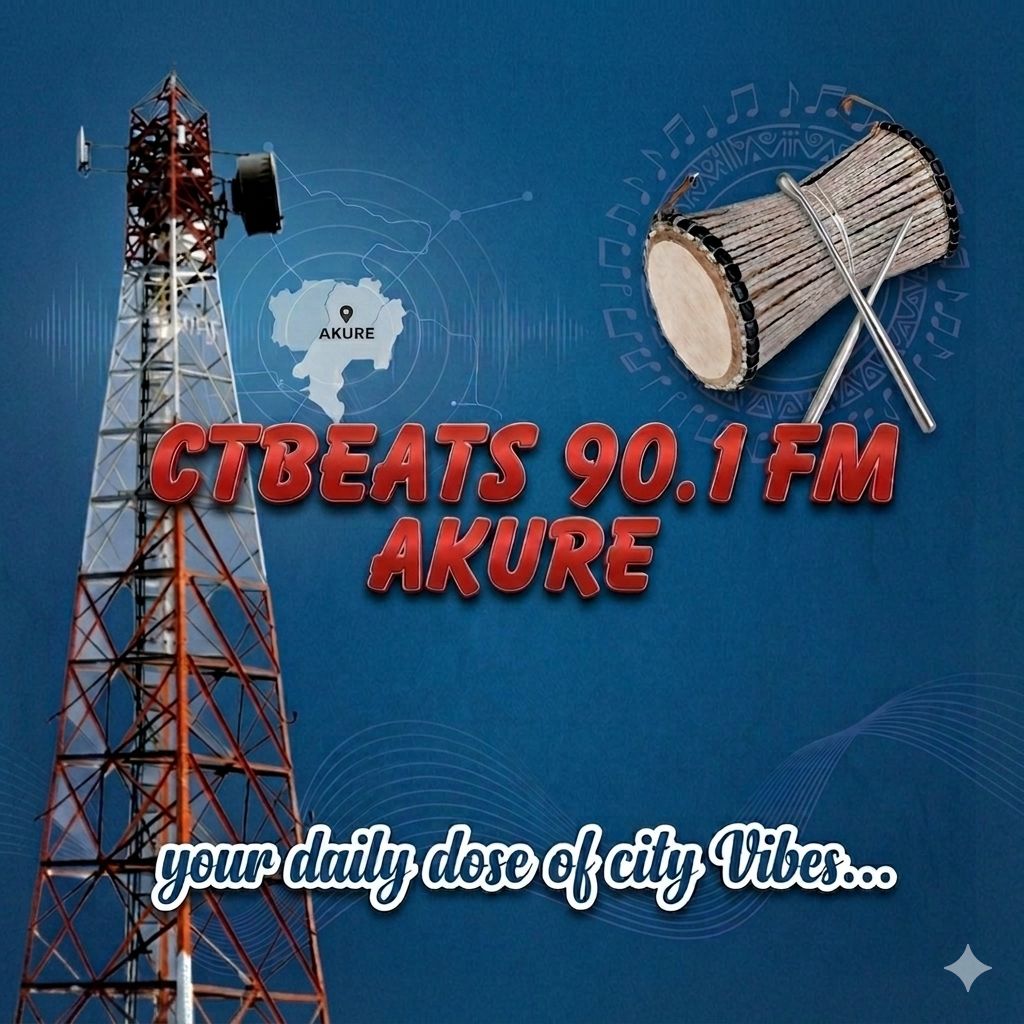 MID DAY NEWS ON CTBEATS 90.1 FM AKURE