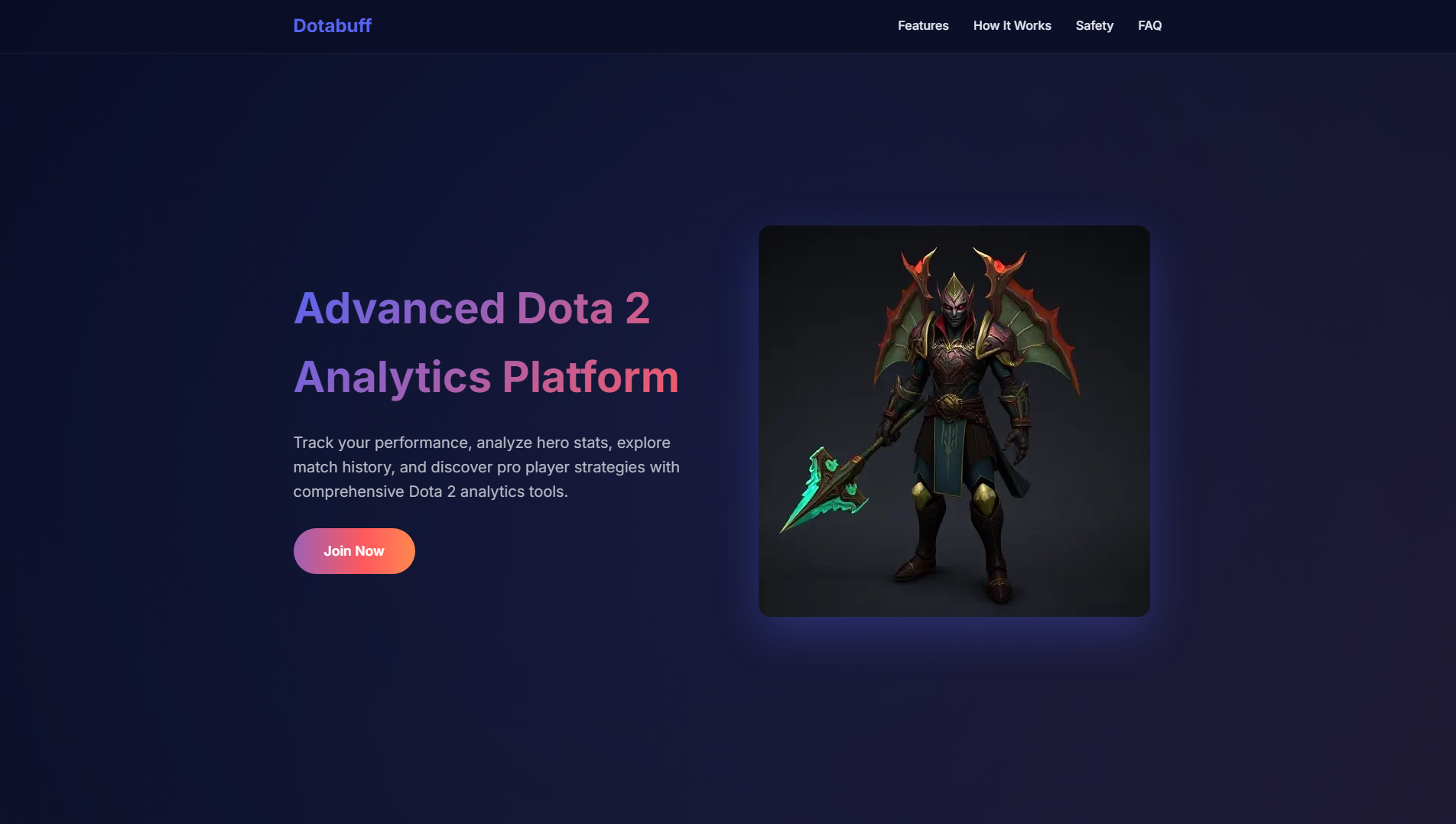Screenshot of dotabuff.at