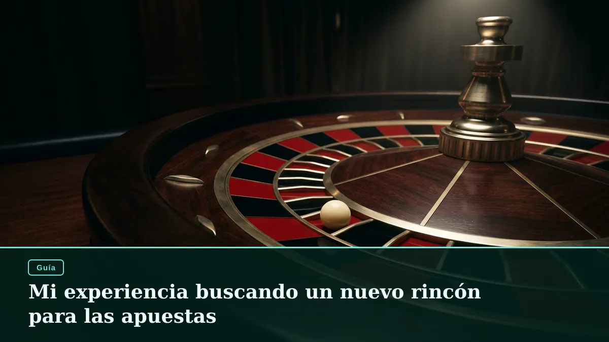 Mi experiencia buscando un nuevo rincón para las apuestas 1 Mi experiencia buscando un nuevo rincón para las apuestas