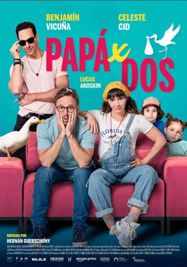Póster de Papá x dos