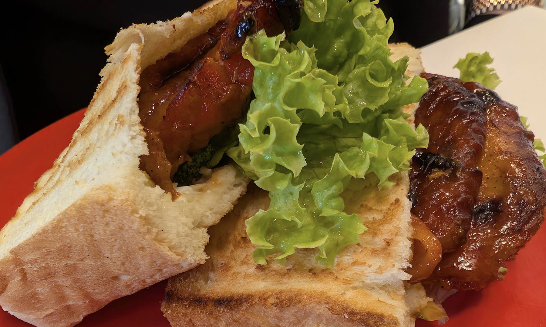 Traditional kopi and toast set at Ya Kun Kaya Toast