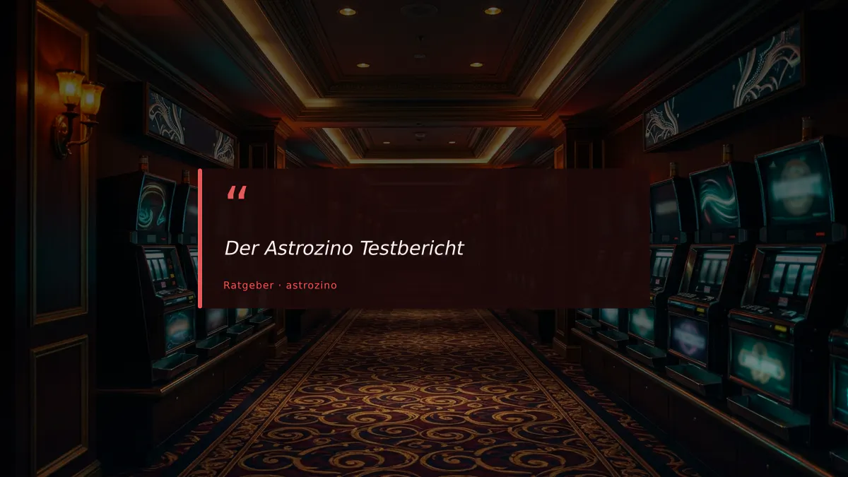 Der Astrozino Testbericht