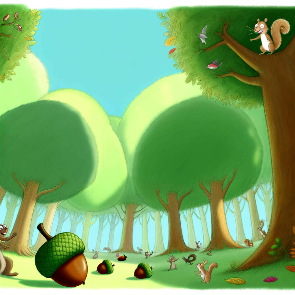 The Curious Acorn - Free Bedtime Fairy Tales