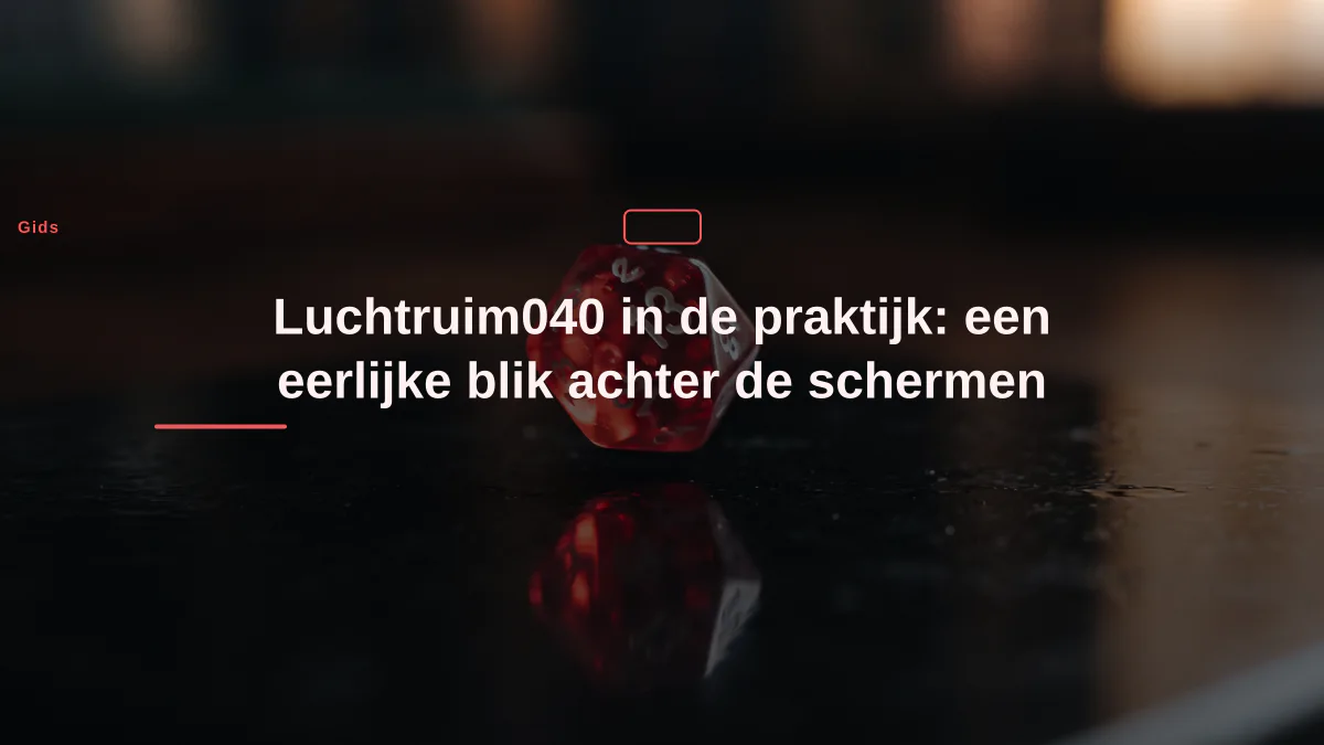 Luchtruim040 in de praktijk: een eerlijke blik achter de schermen