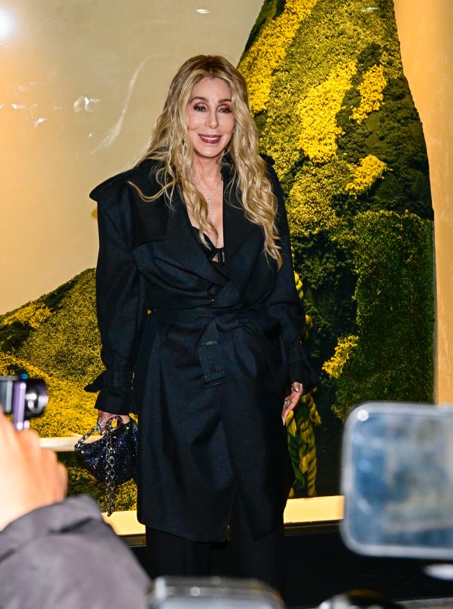 Cher aceptará su honor el sábado.Imágenes GC