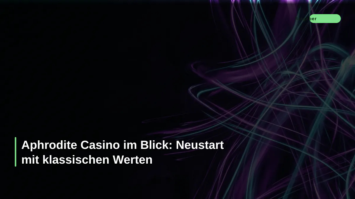 pies-eb2647e03a77 Aphrodite Casino im Blick: Neustart mit klassischen Werten
