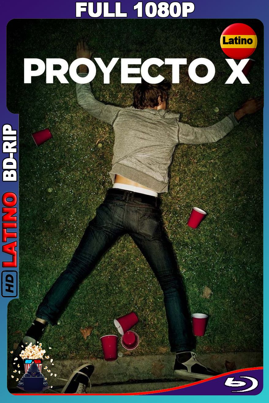 Proyecto X (2012) [Full 1080p] BDRip [Latino-Inglés]