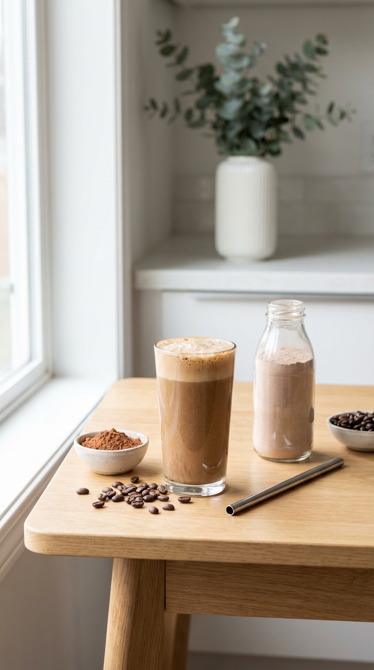 Mocha Coffee Protein Wake-Up Call — Skip the Drive-Thru