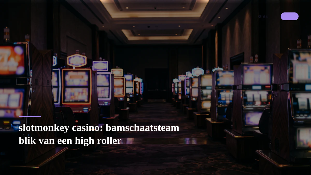 slotmonkey casino: bamschaatsteam blik van een high roller