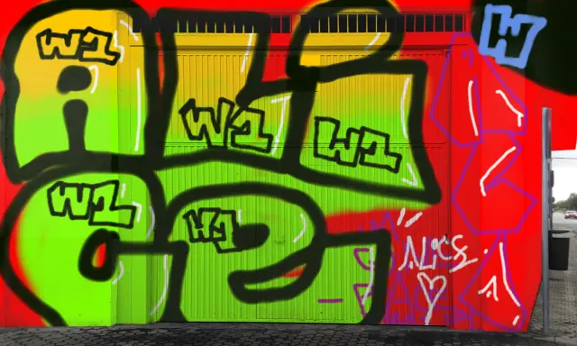 Graffiti artwork by DbDKITM