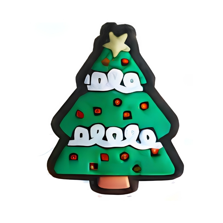 Sapin décoré