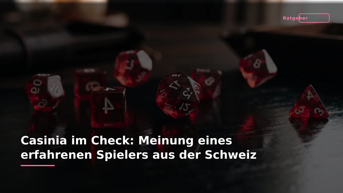 Casinia im Check: Meinung eines erfahrenen Spielers aus der Schweiz